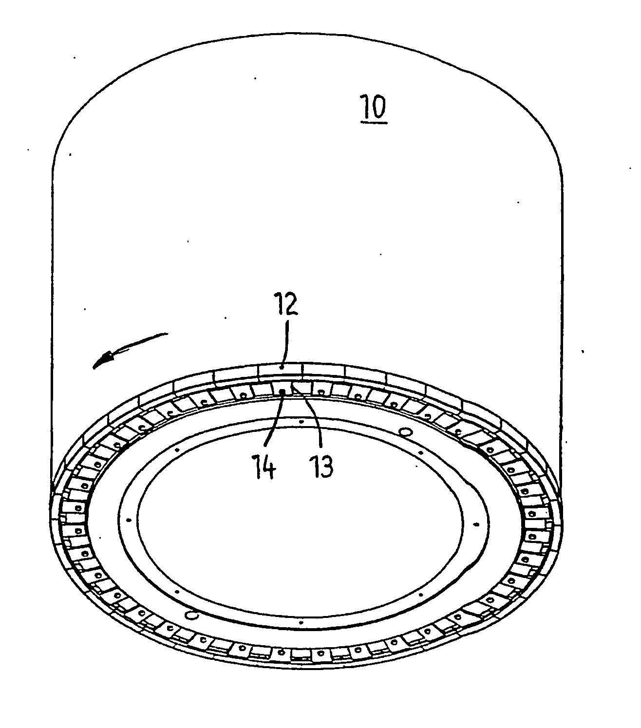 Grinding Roller for the Pressure Communication of Granular Material