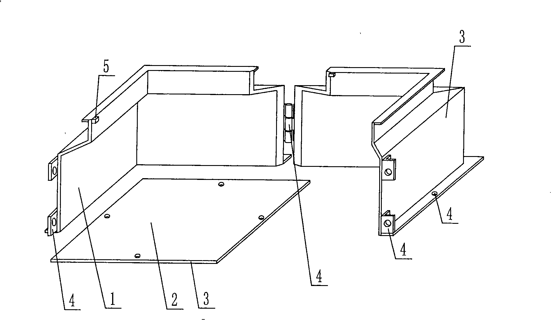 Formwork member molding die