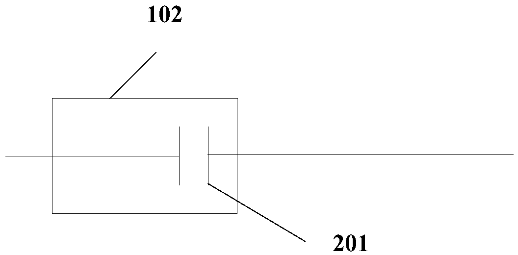 Millimeter wave rectifying device implemented facing single chip