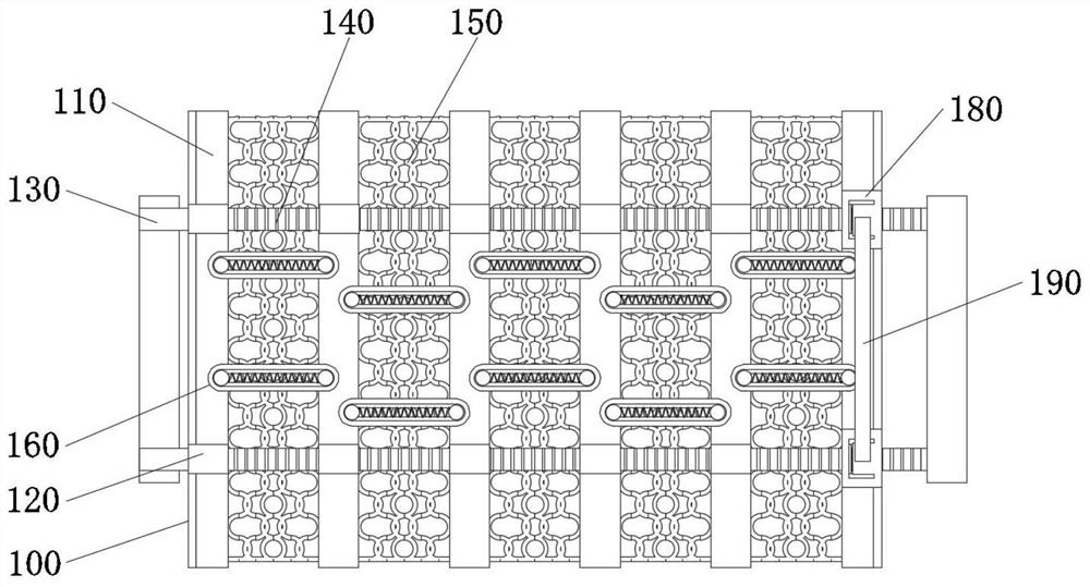 Cardiothoracic surgery postoperative wound binding equipment with salt bag convenient to replace