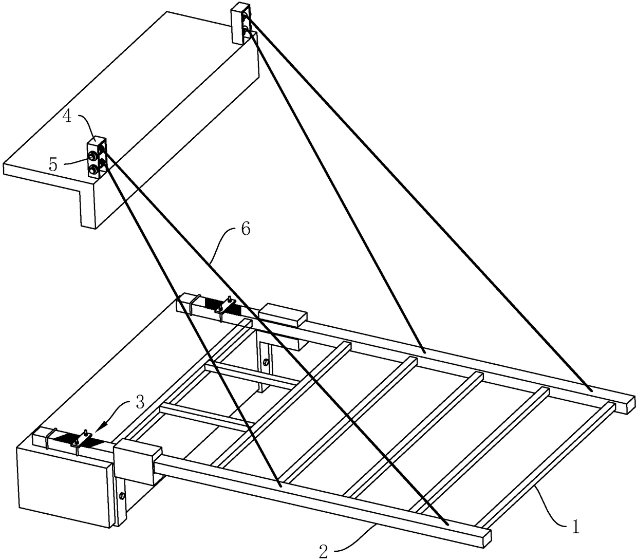 Fabricated platform