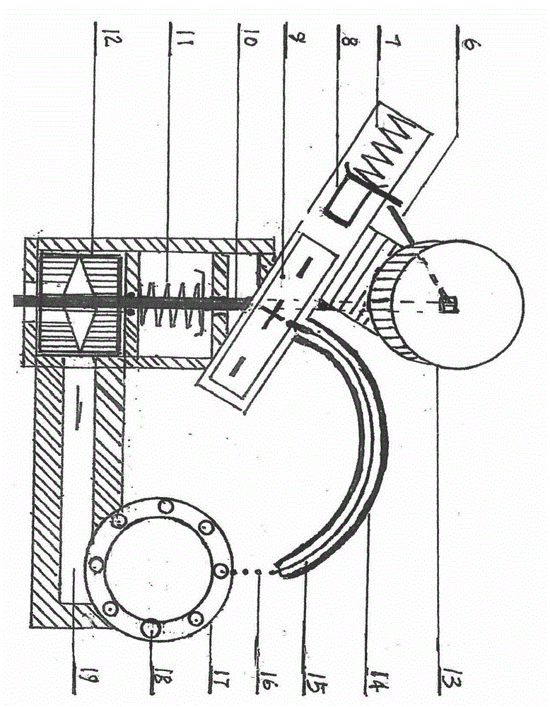 Timing gas cooker using piezoelectric ignition by photocell solenoid valve coordinated with see-saw delay