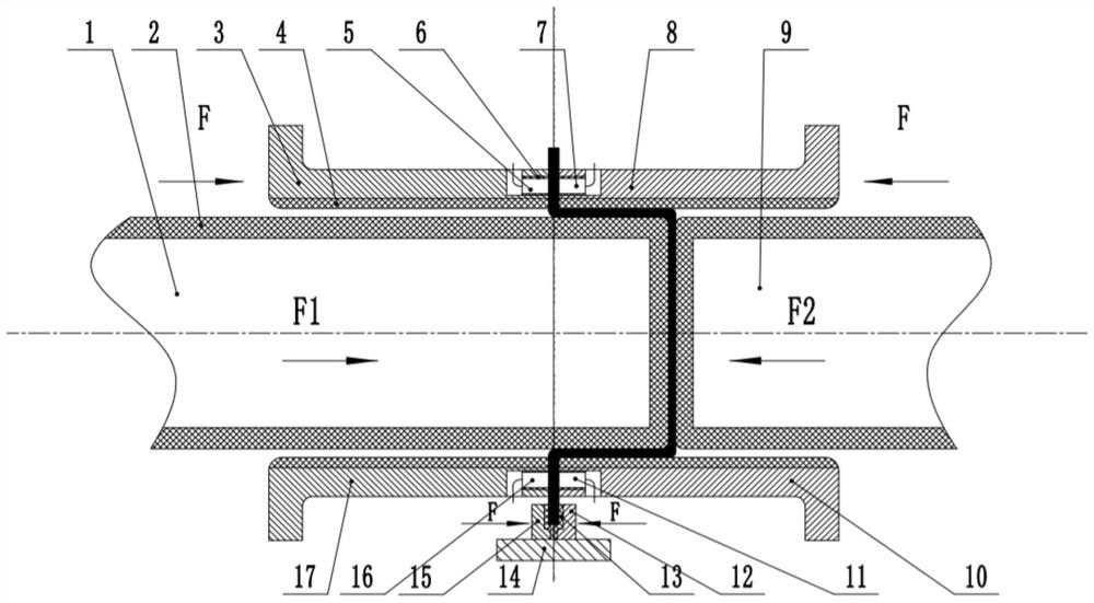 An electric assisted repeated deep drawing device