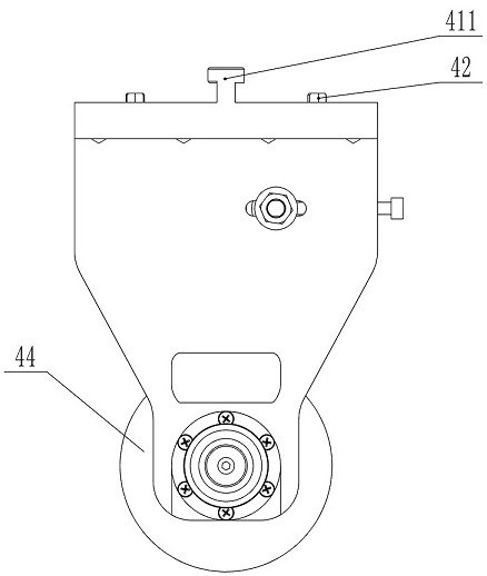 A magnetic liquid polishing device for optical lens processing