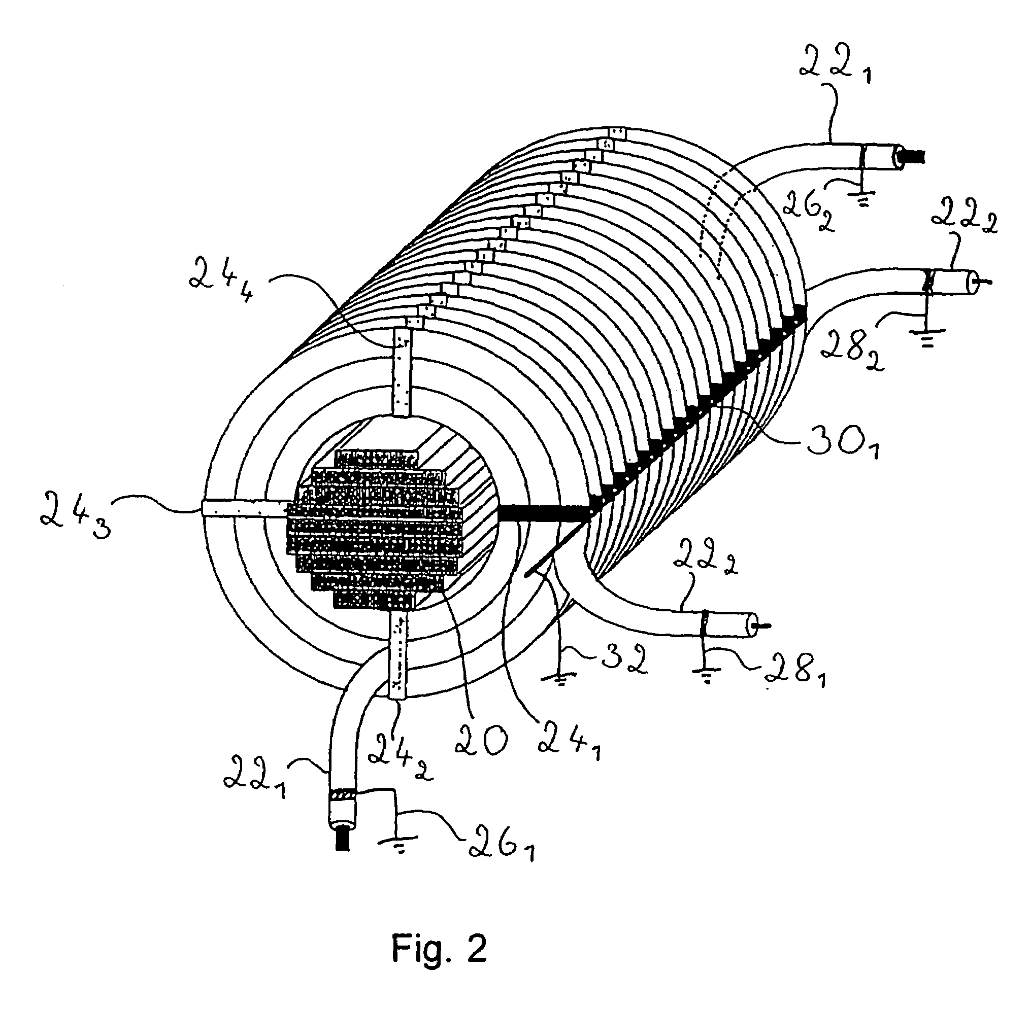 Power transformer/inductor