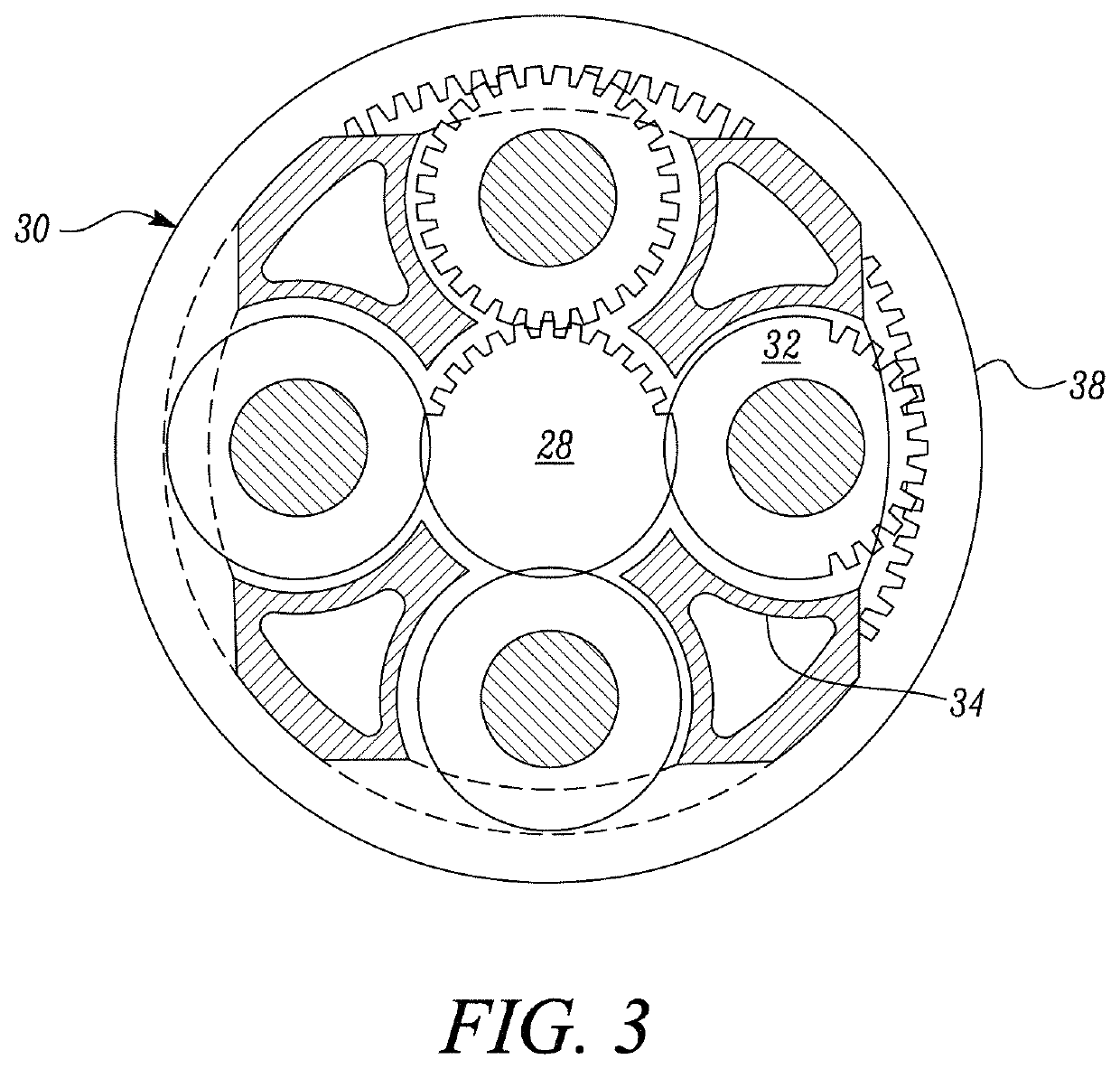 Radially displaceable brush seal