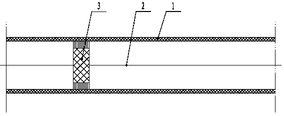 Aeration system capable of being cleaned on line