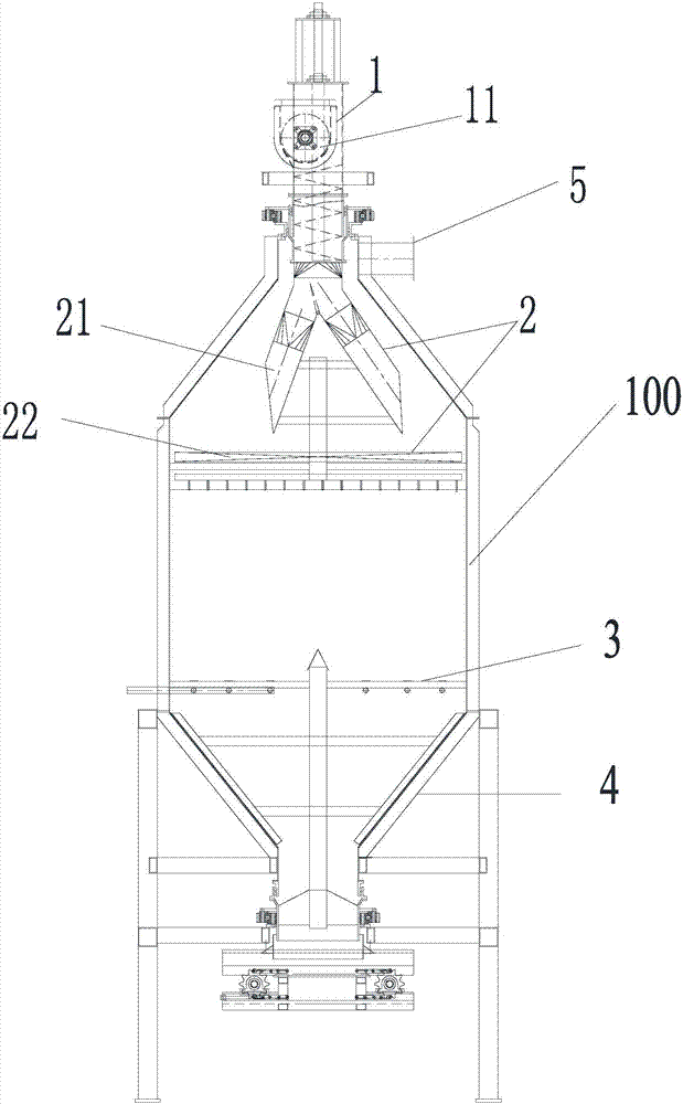 Continuous distillation system of solid state process bran koji Fen-flavor liquor, and distillation method