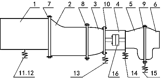 Arrangement method and structure of power assembly for long-wheelbase four-wheel-drive automobile