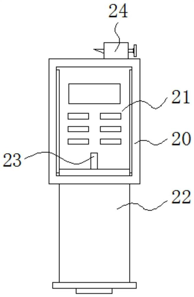 Anti-caking performance testing device based on fertilizer anti-caking agent production