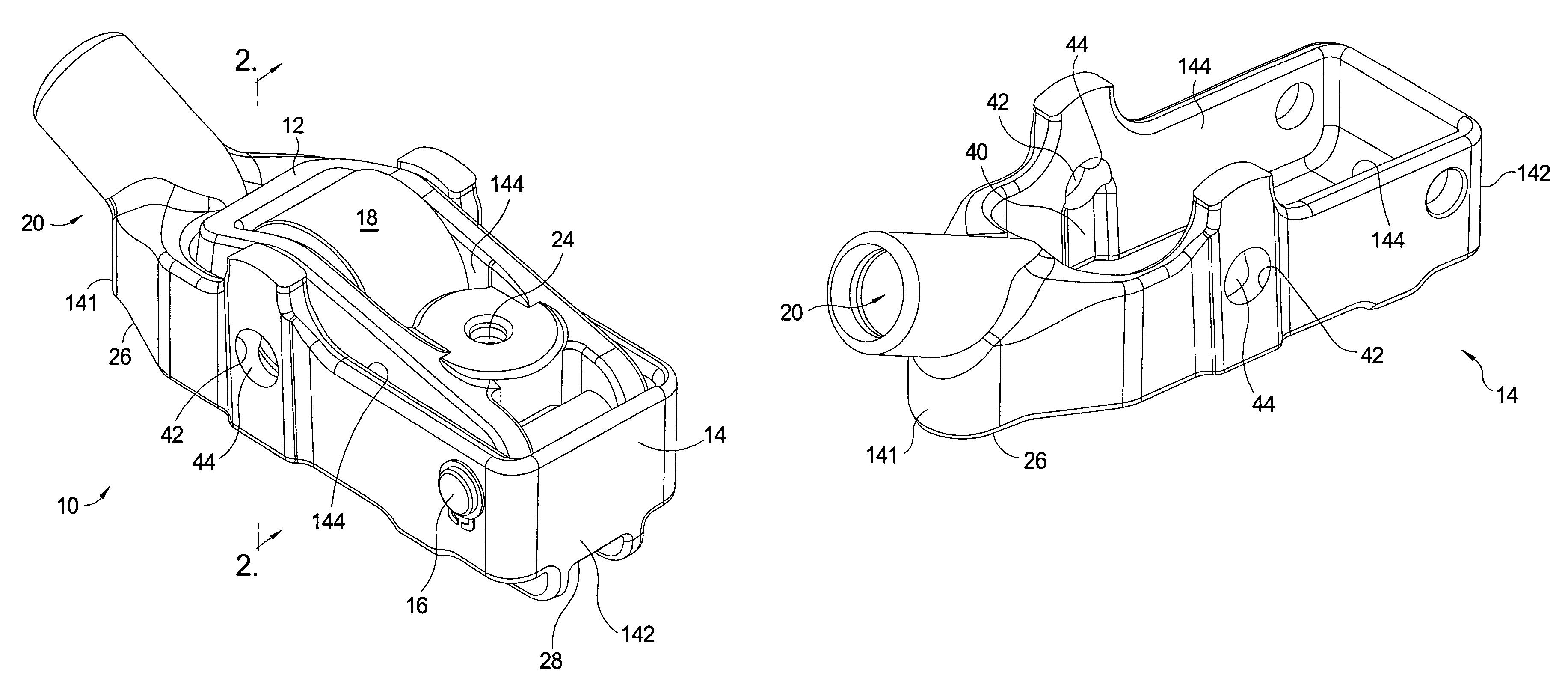 Inner arm stop for a switchable rocker arm