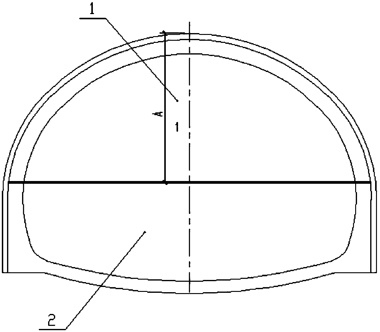 City tunnel drilling and milling machinery combination non-exploding excavation technique