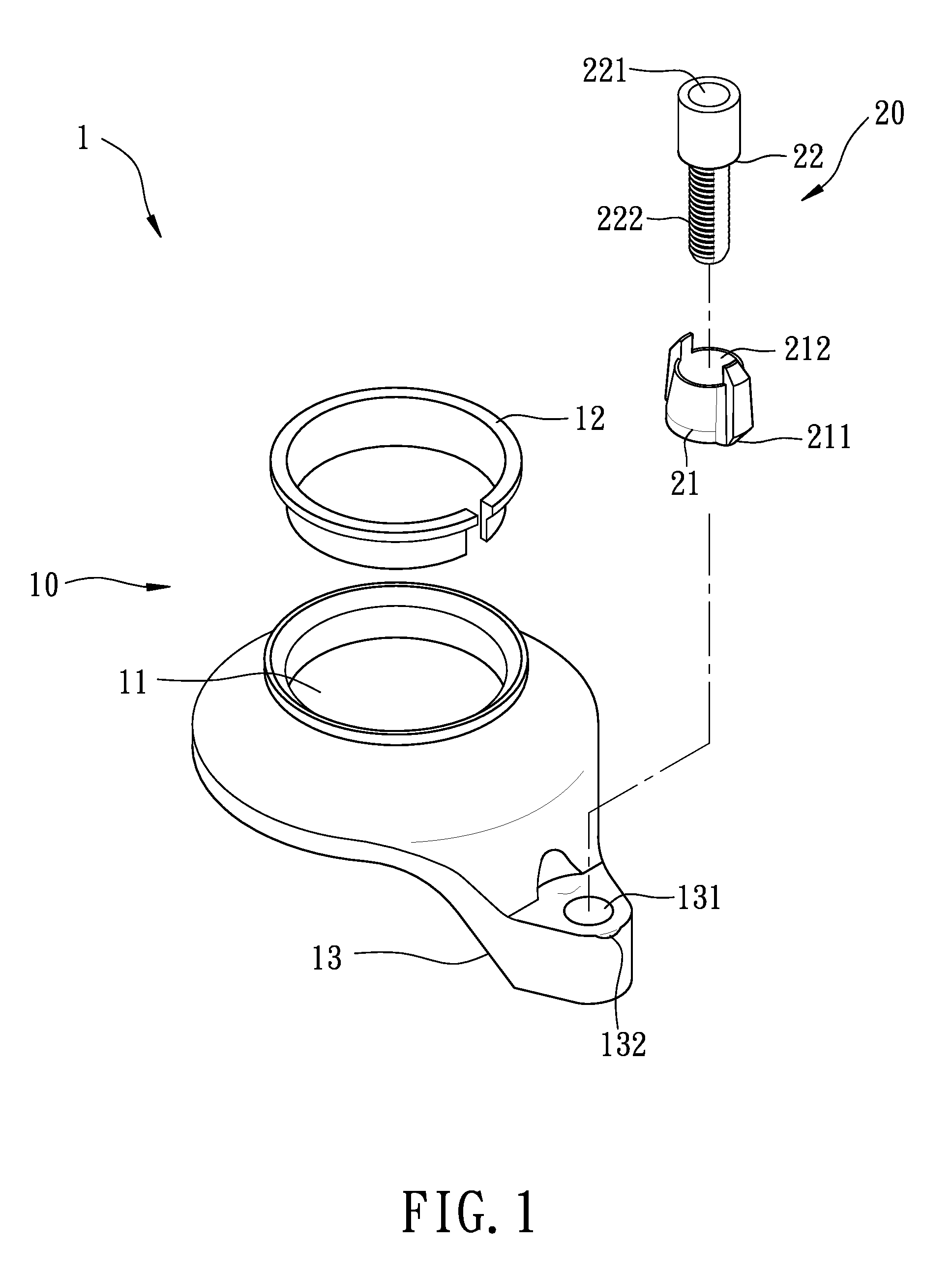 Adjustable cable hanger for a bicycle