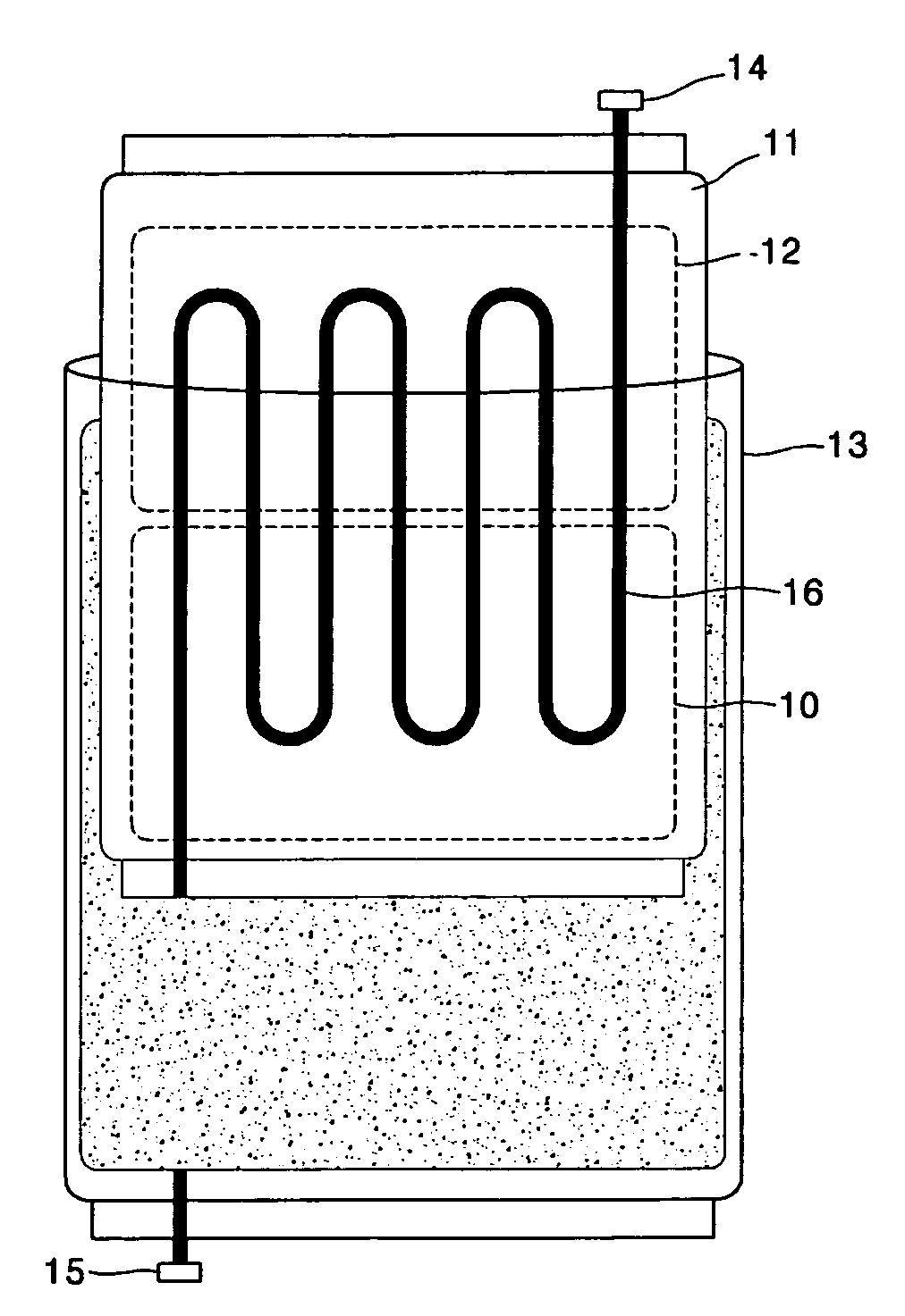 Cell lysis by heating-cooling process through endothermic reaction