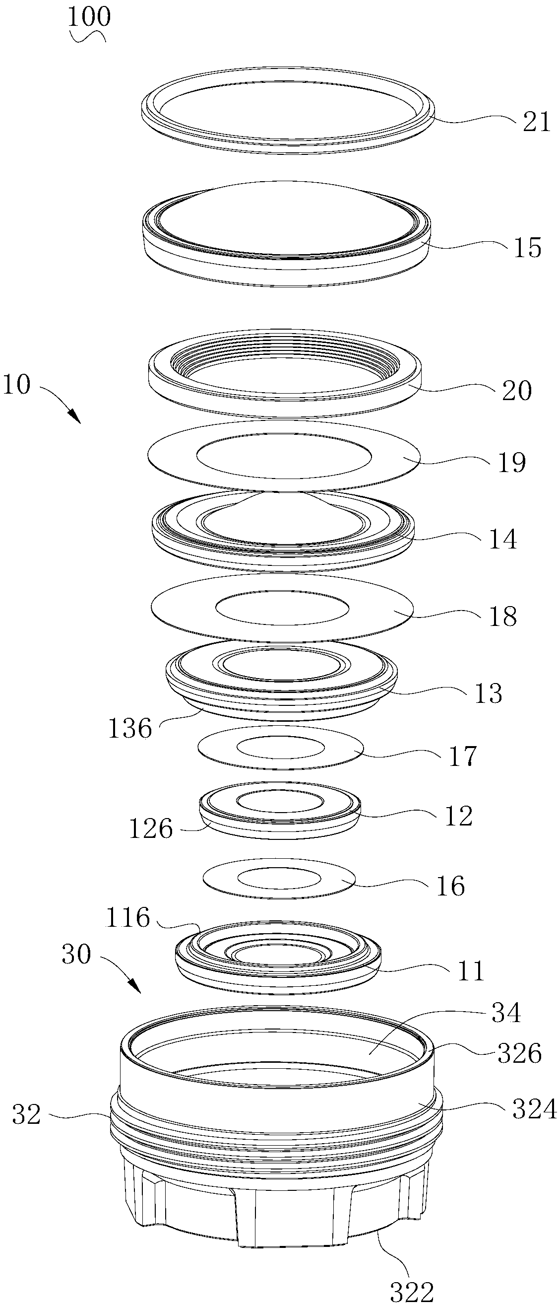 Lens group and camera lens module