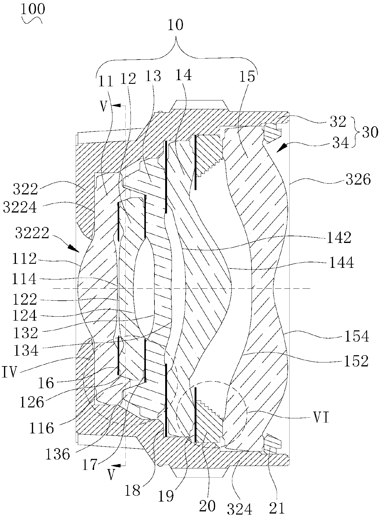 Lens group and camera lens module