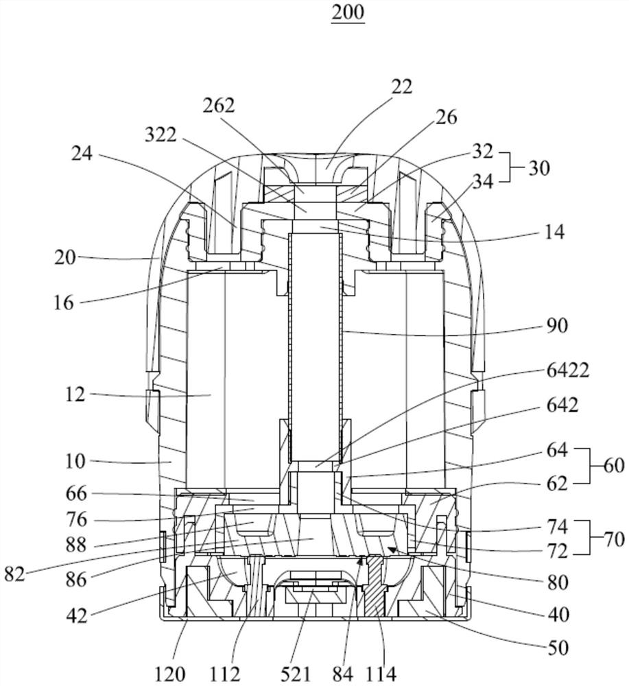 Atomizing core and atomizer applying same