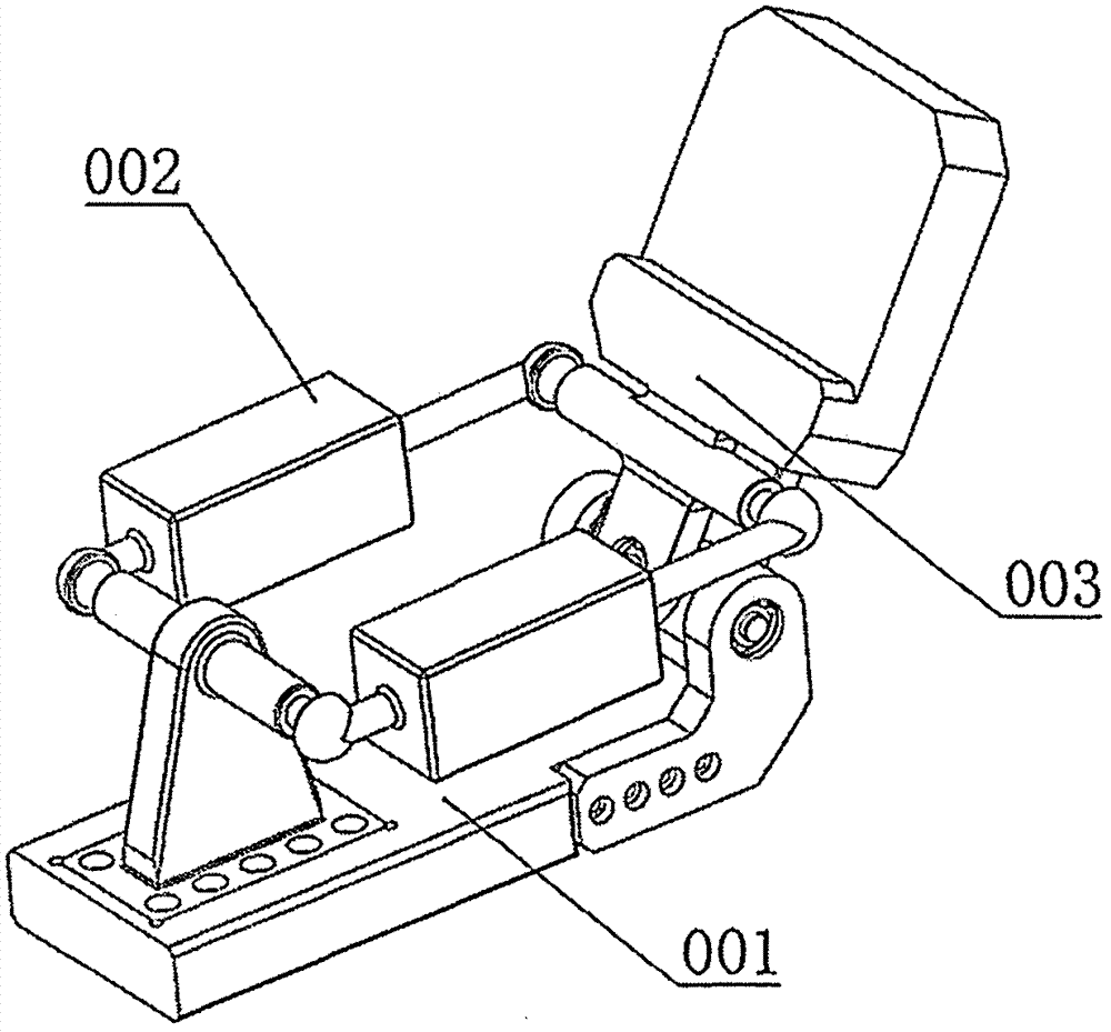 Novel two-freedom-degree parallel-connection robot imitating elbow joint of human being