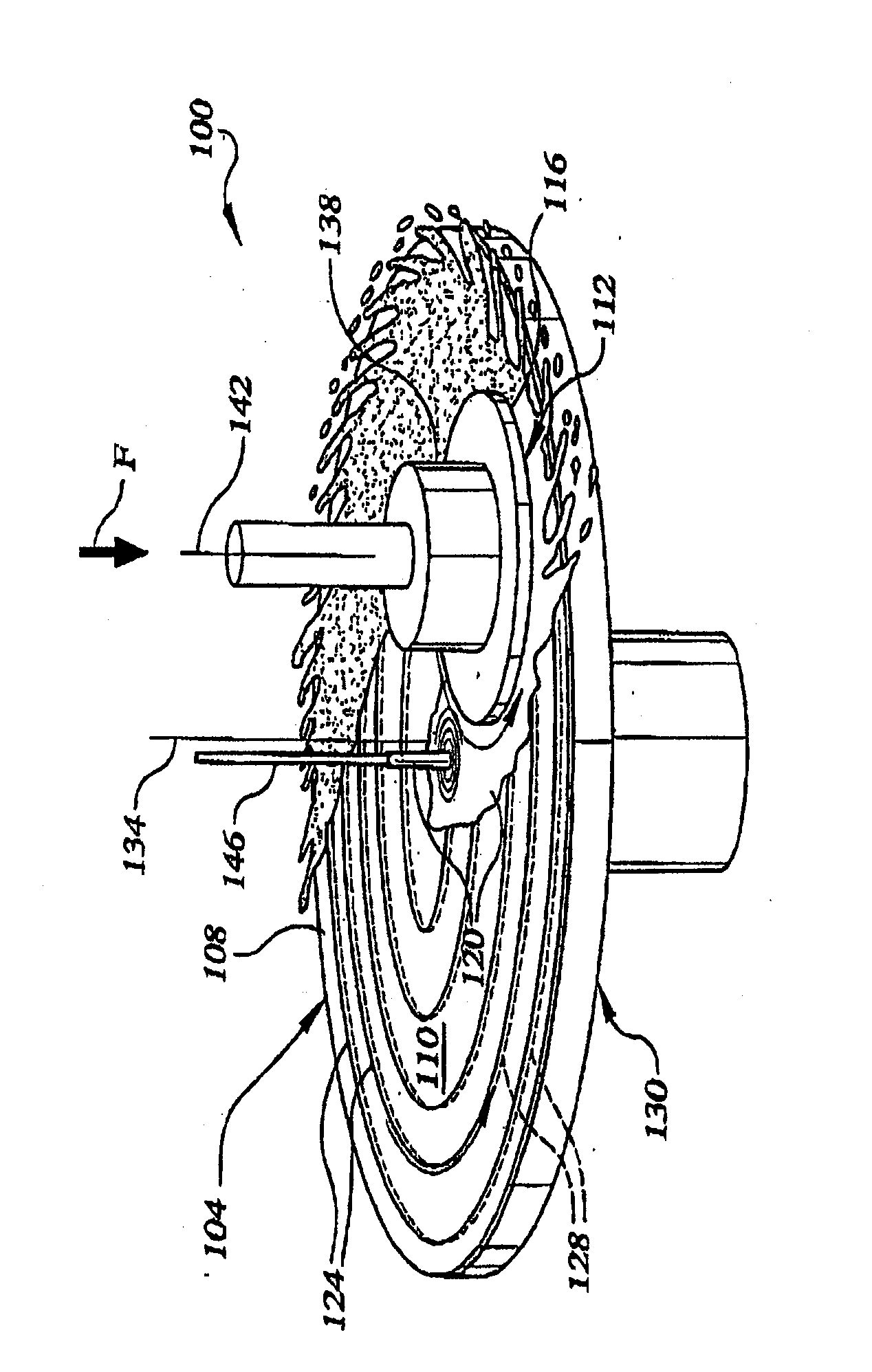 Three-dimensional network for chemical mechanical polishing