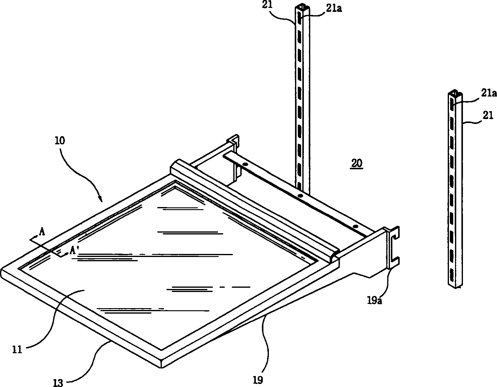 Refrigerator shelves