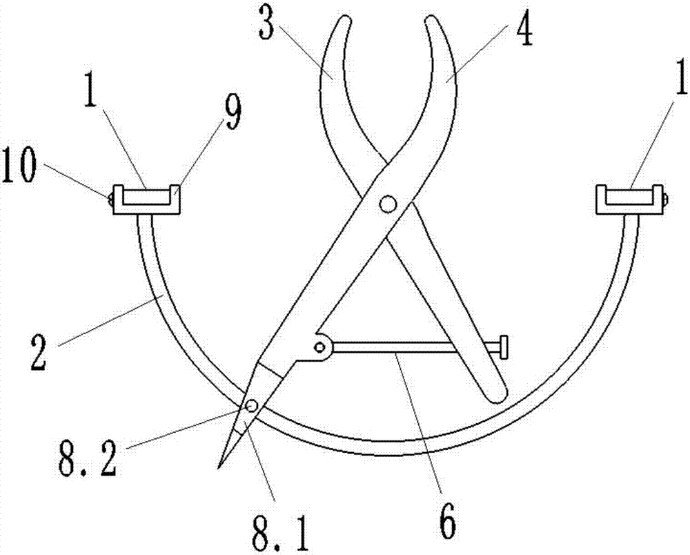 Long bone cutting device