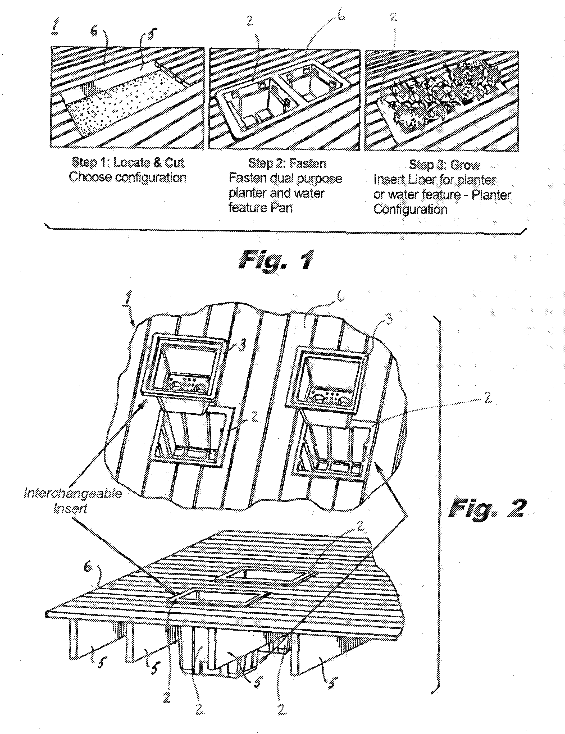 Supportive device and mounting system, and method for installing and using the same