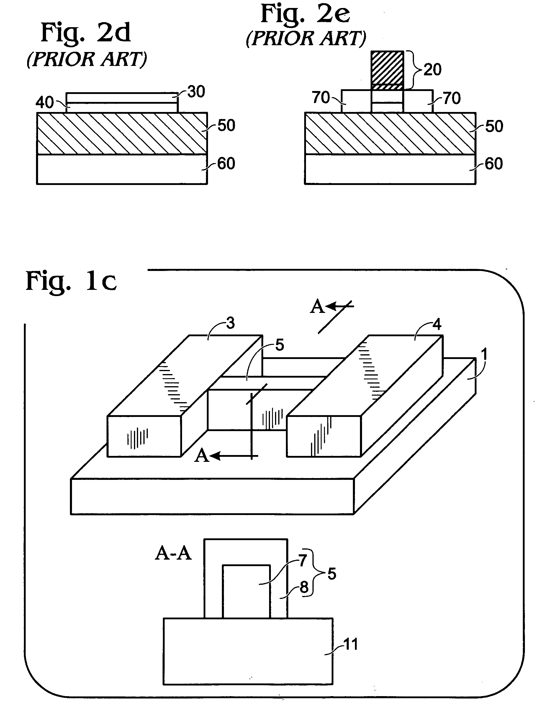 Multiple gate semiconductor device and method for forming same