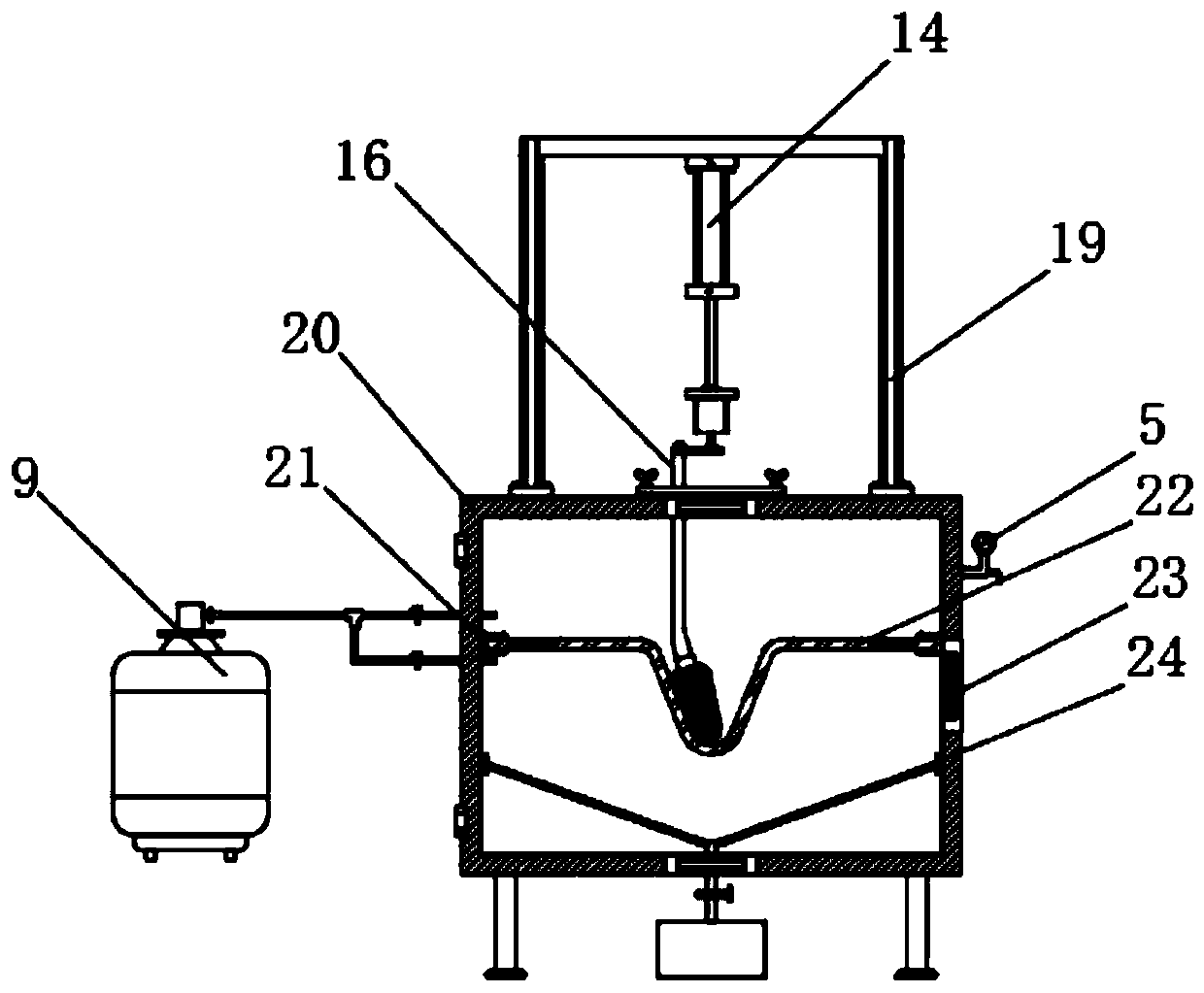 RNA grinding and extracting system