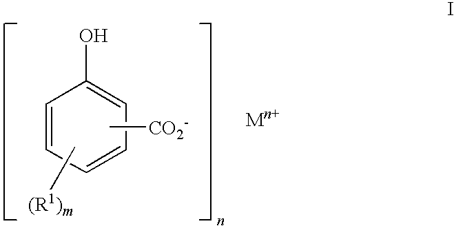 Detergent comprising C10 to C40 hydrocarbyl substituted hydroxybenzoates for reducing asphaltene precipitation