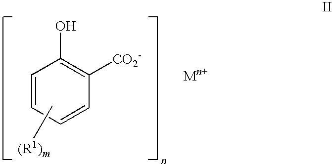 Detergent comprising C10 to C40 hydrocarbyl substituted hydroxybenzoates for reducing asphaltene precipitation