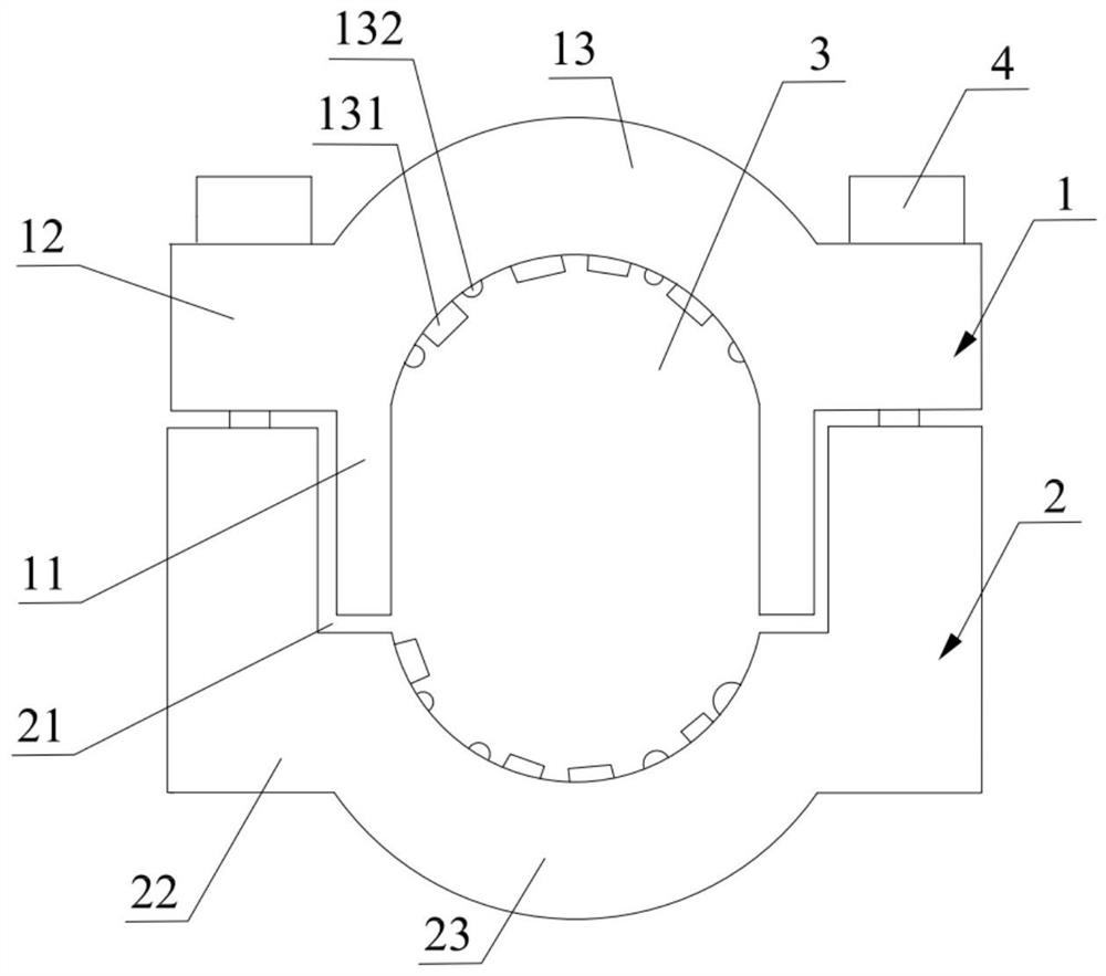 Cable fixing device