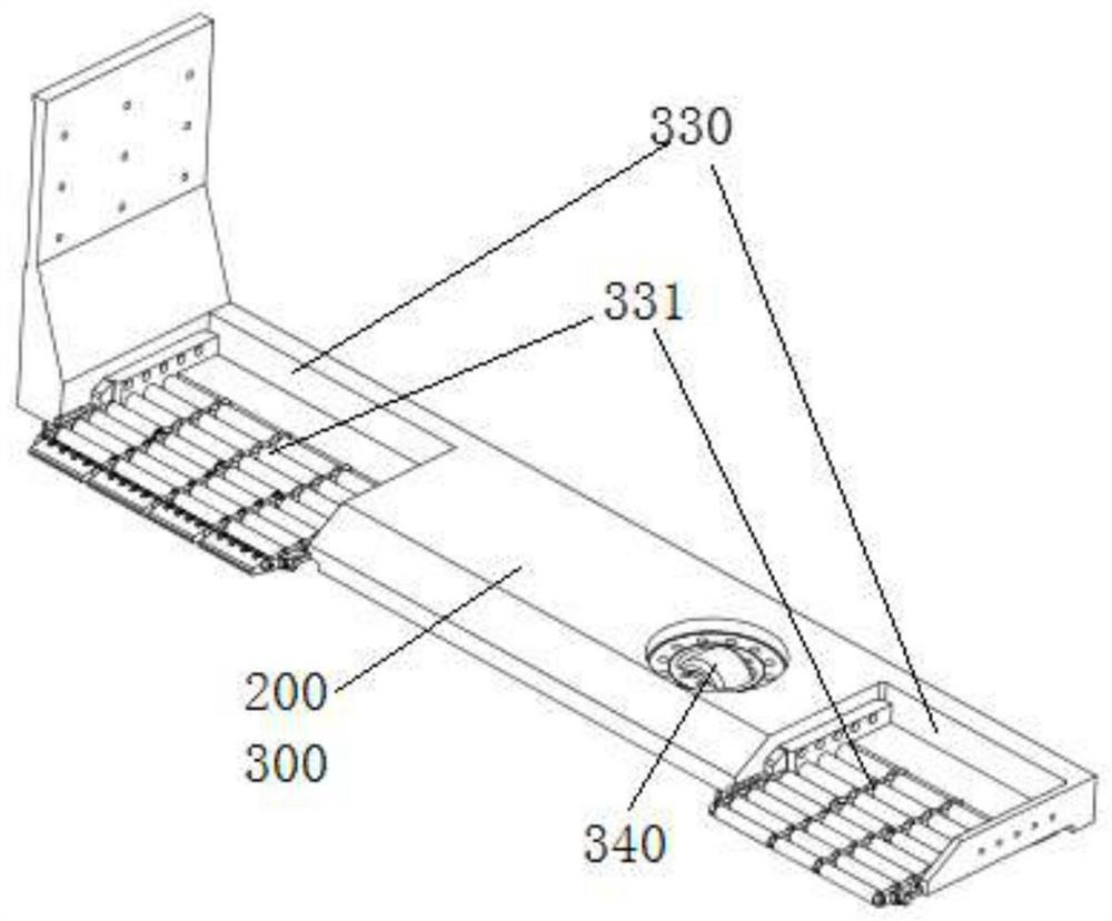 Four-wheel-drive two-claw type vehicle carrying robot