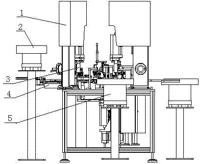 Full-automatic welding machine for producing lighter