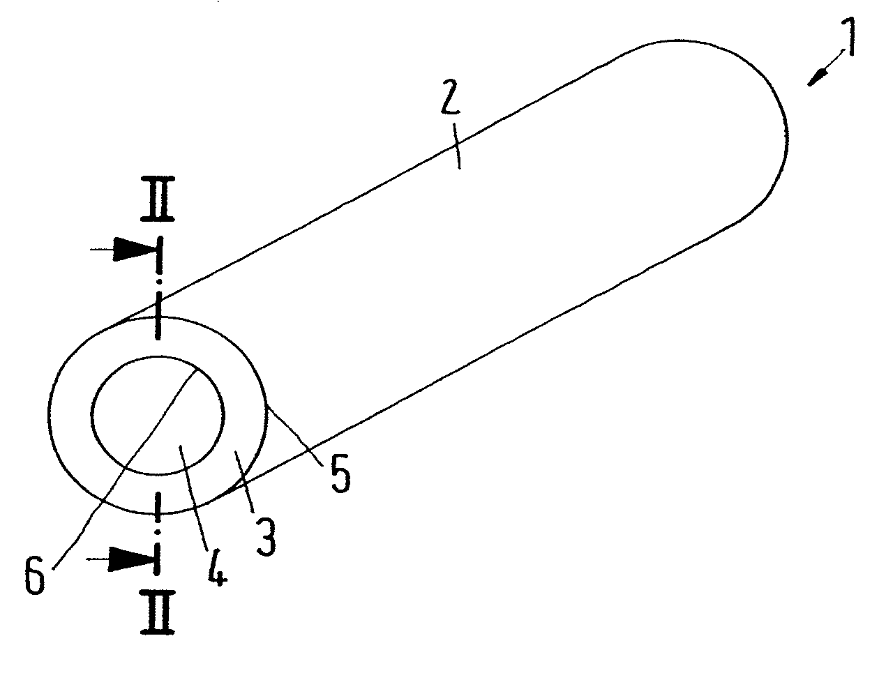 Motor vehicle fluid line