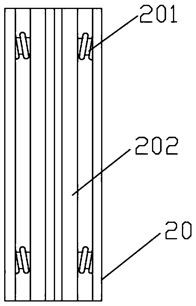 PCB double-sided board grinding device for electronic product and working method thereof