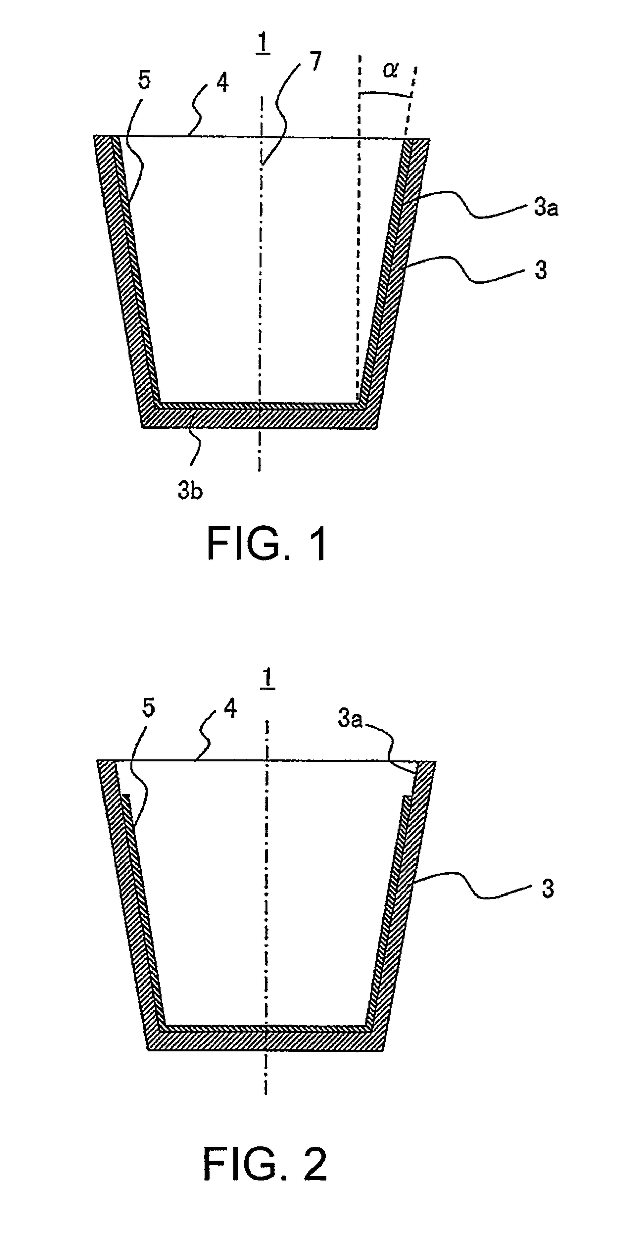 Crucible for growing sapphire single crystal, and method for producing crucible for growing sapphire single crystal