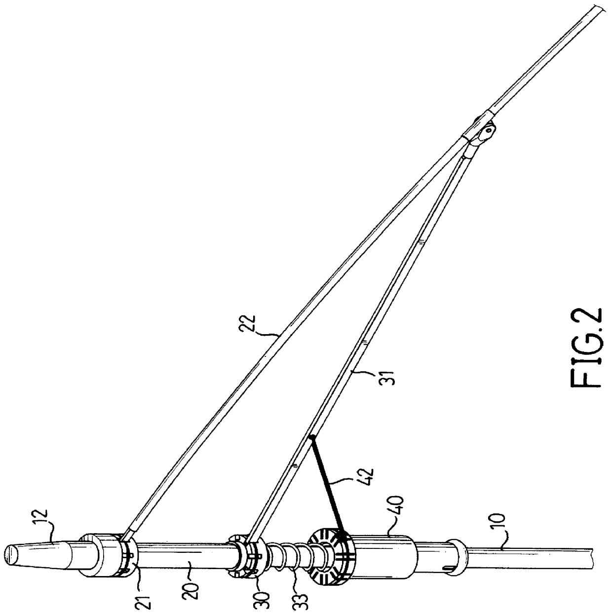 Umbrella frame