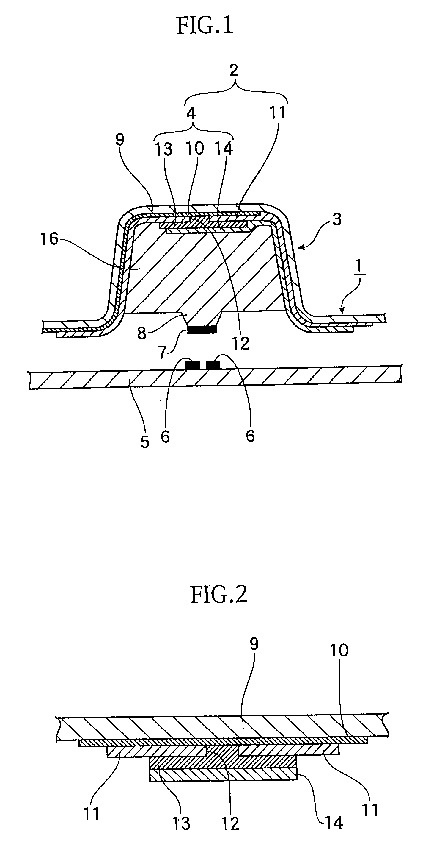 Push-button switch member and manufacturing method of same