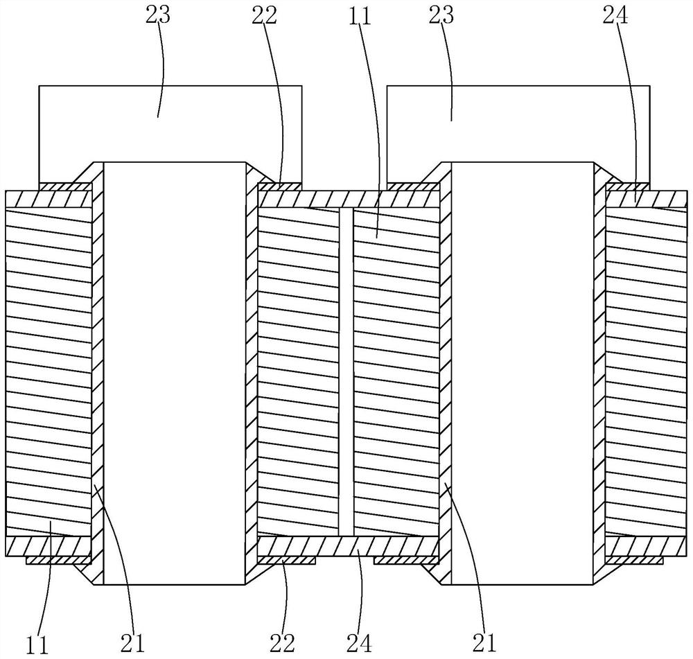 High-frequency transformer and winding method thereof