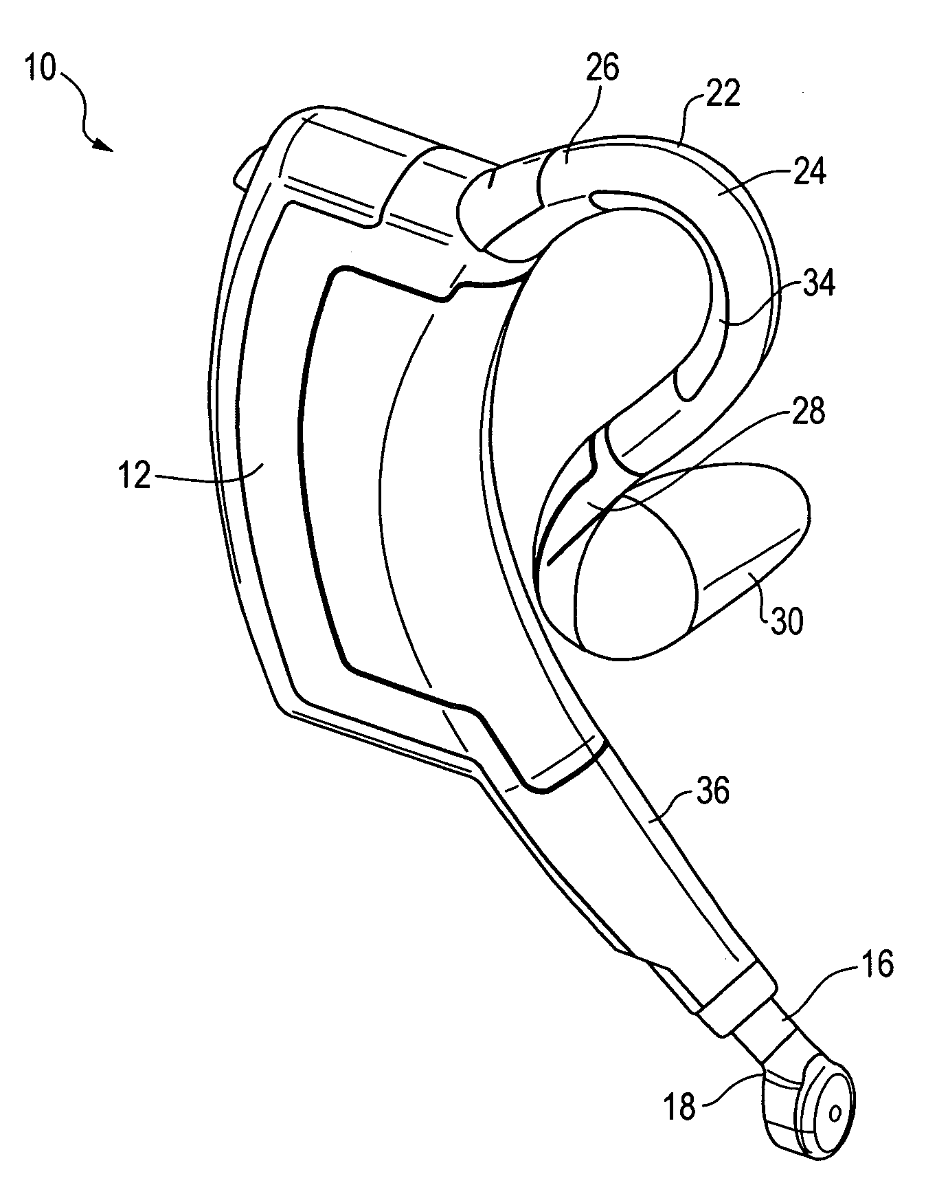 Headset with variable gain based on position of microphone boom