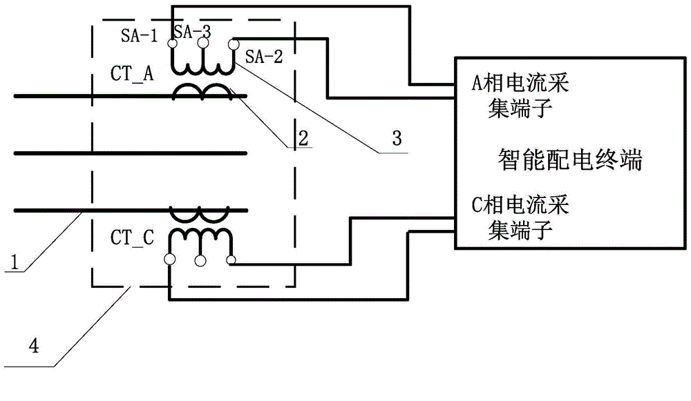 Ratio of transformation adjustable type current transformer and data collecting method thereof