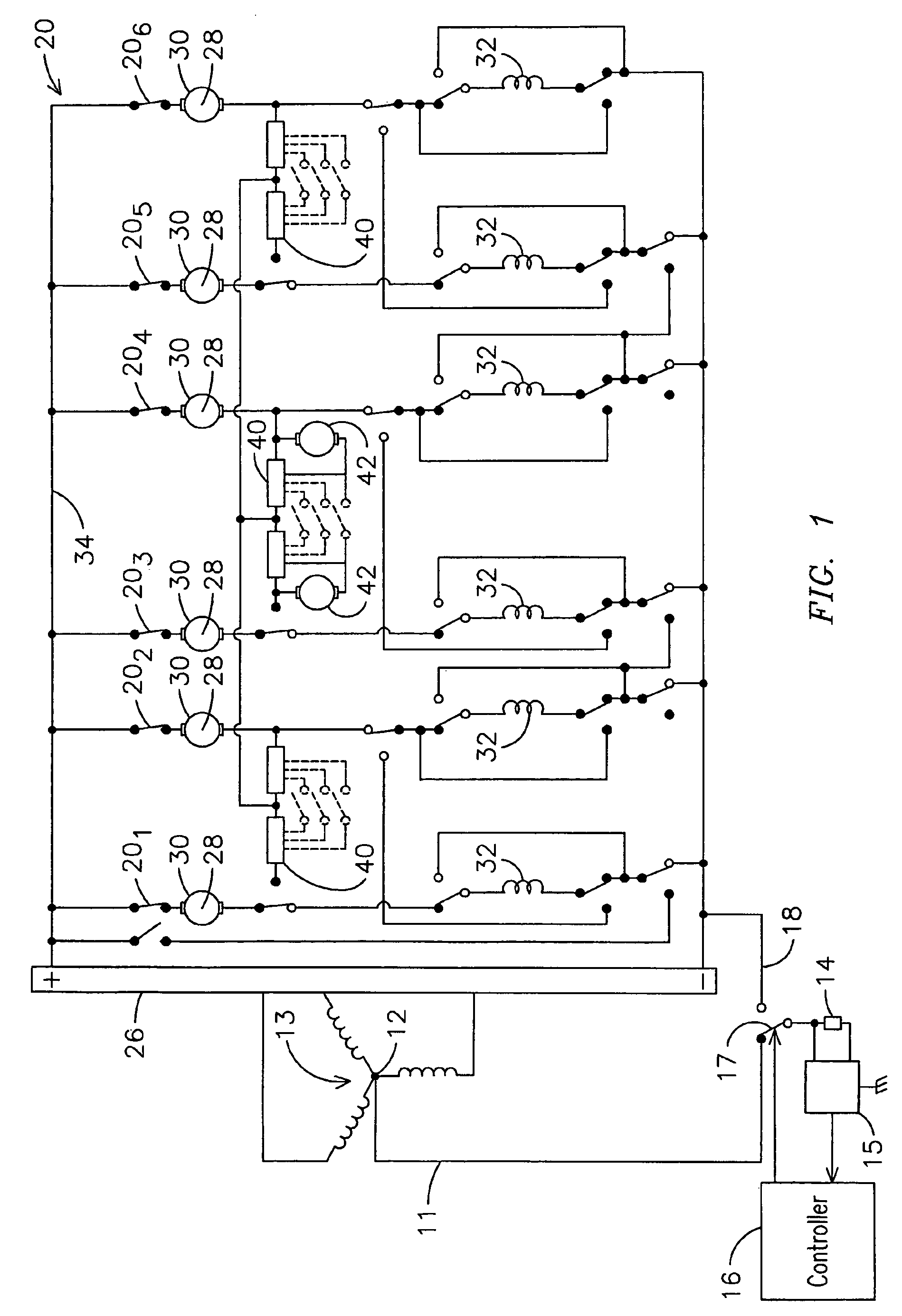 System and method for dealing with ground fault conditions that can arise in an electrical propulsion system