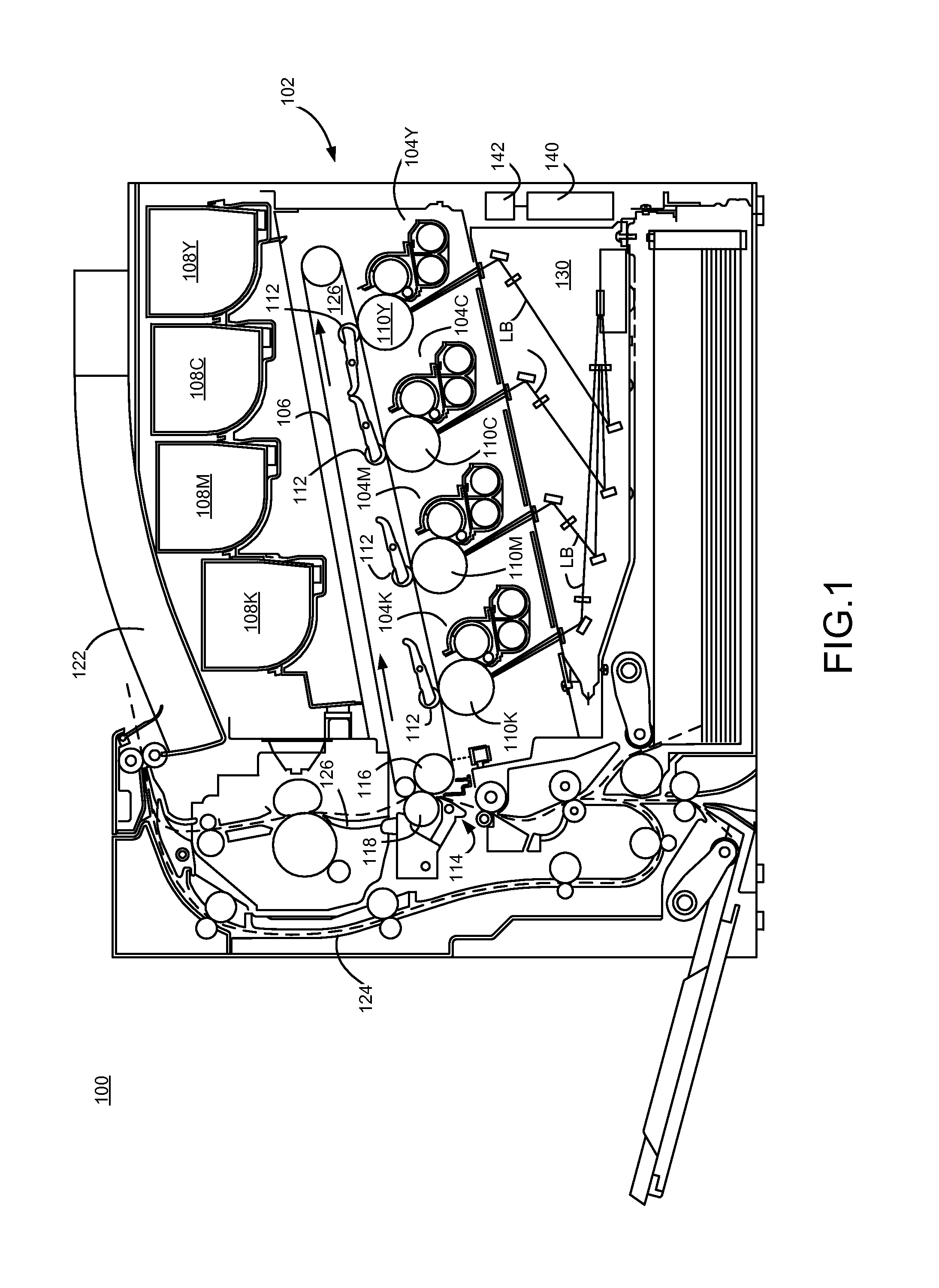 Latch Mechanism for a Fuser Assembly Having a Heat Transfer Roll