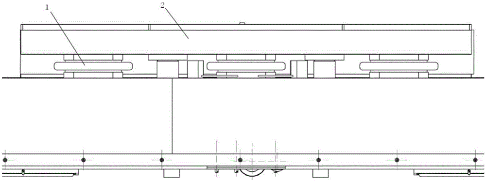 Pneumatic lifting device