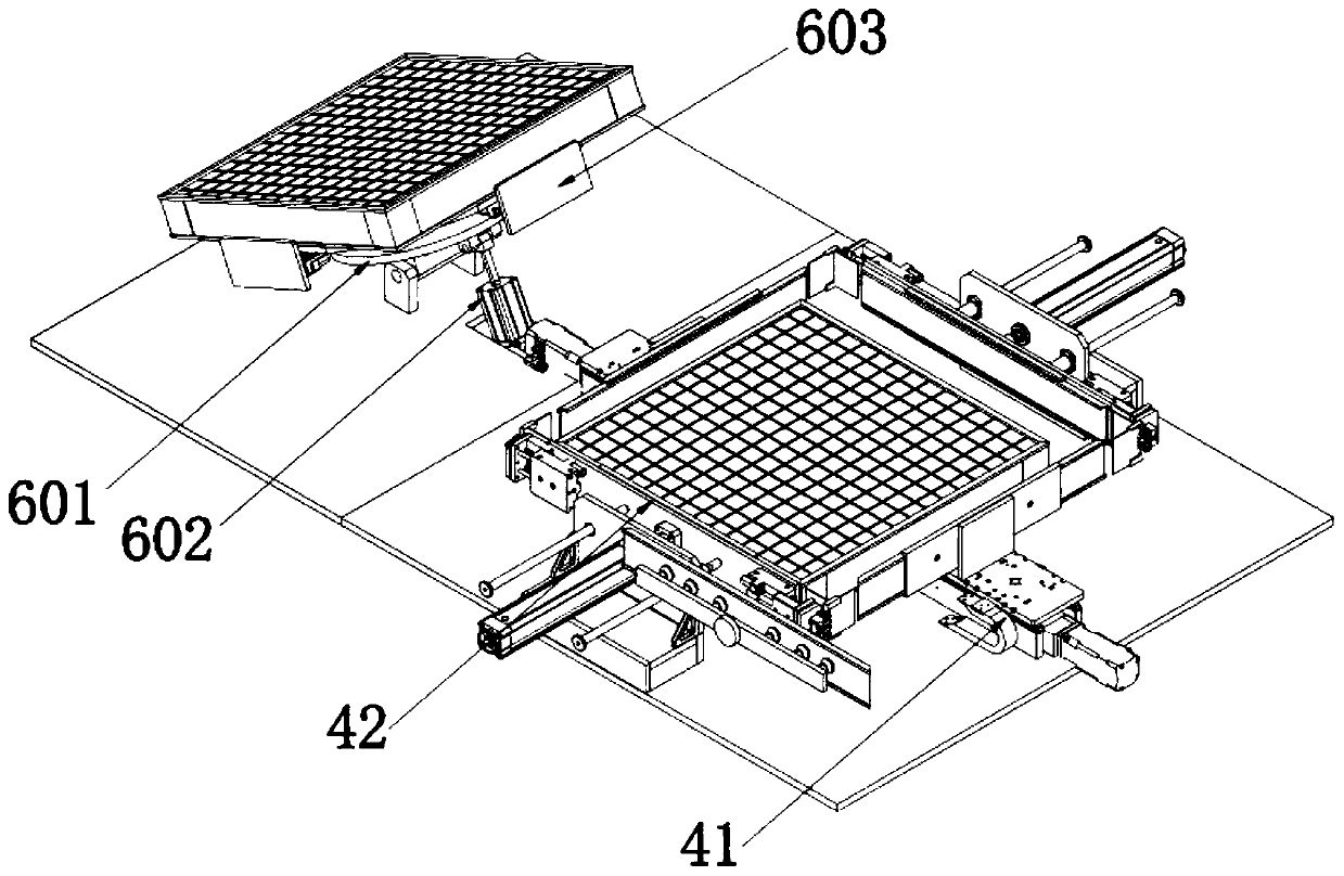 Assembling and dispensing production line for purification equipment filter element