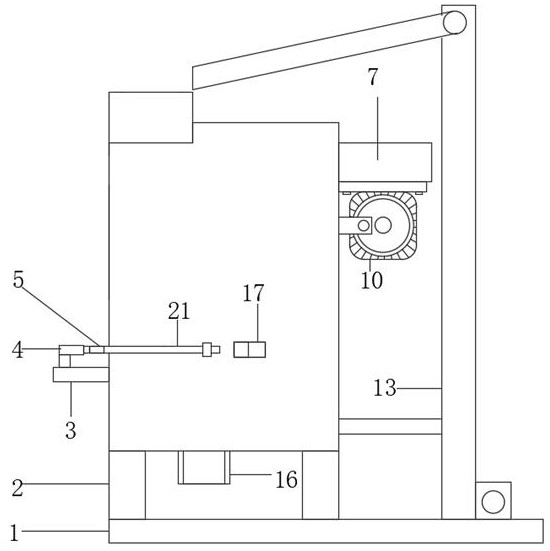 Stone crusher with cyclic stone crushing function