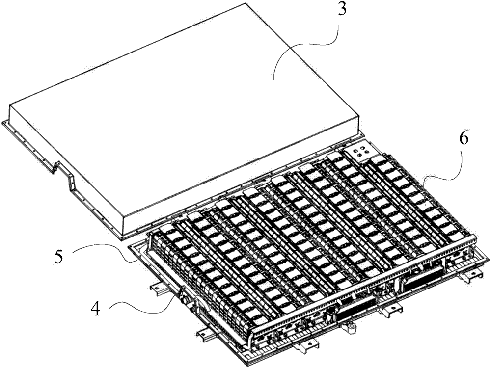 Lightweight power battery pack