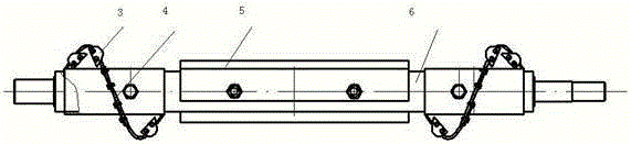 A stubble cutting and digging straw root stubble cleaning and crushing device