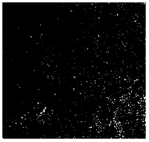 Method for measuring maximum signal to noise ratio of remote sensing image