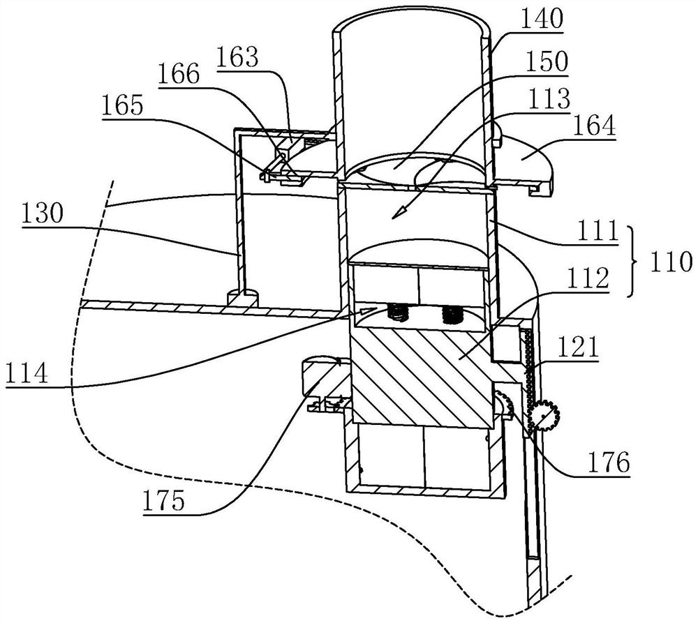 Explosive filling device and explosive filling method